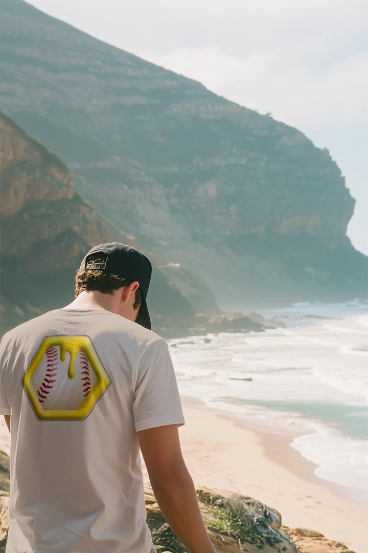Baseball Drip - Men's T-shirt