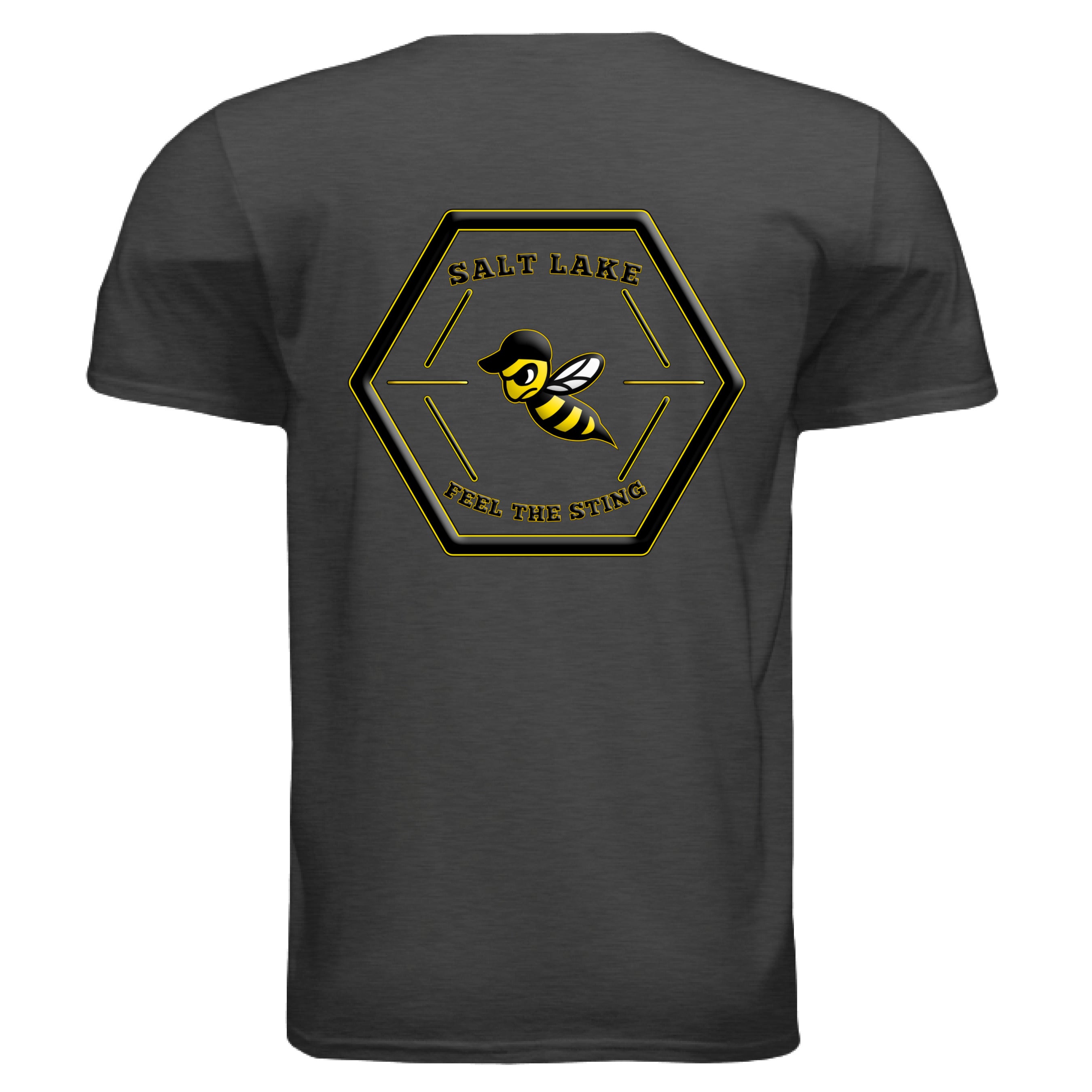 Heather Dark Grey - BACK