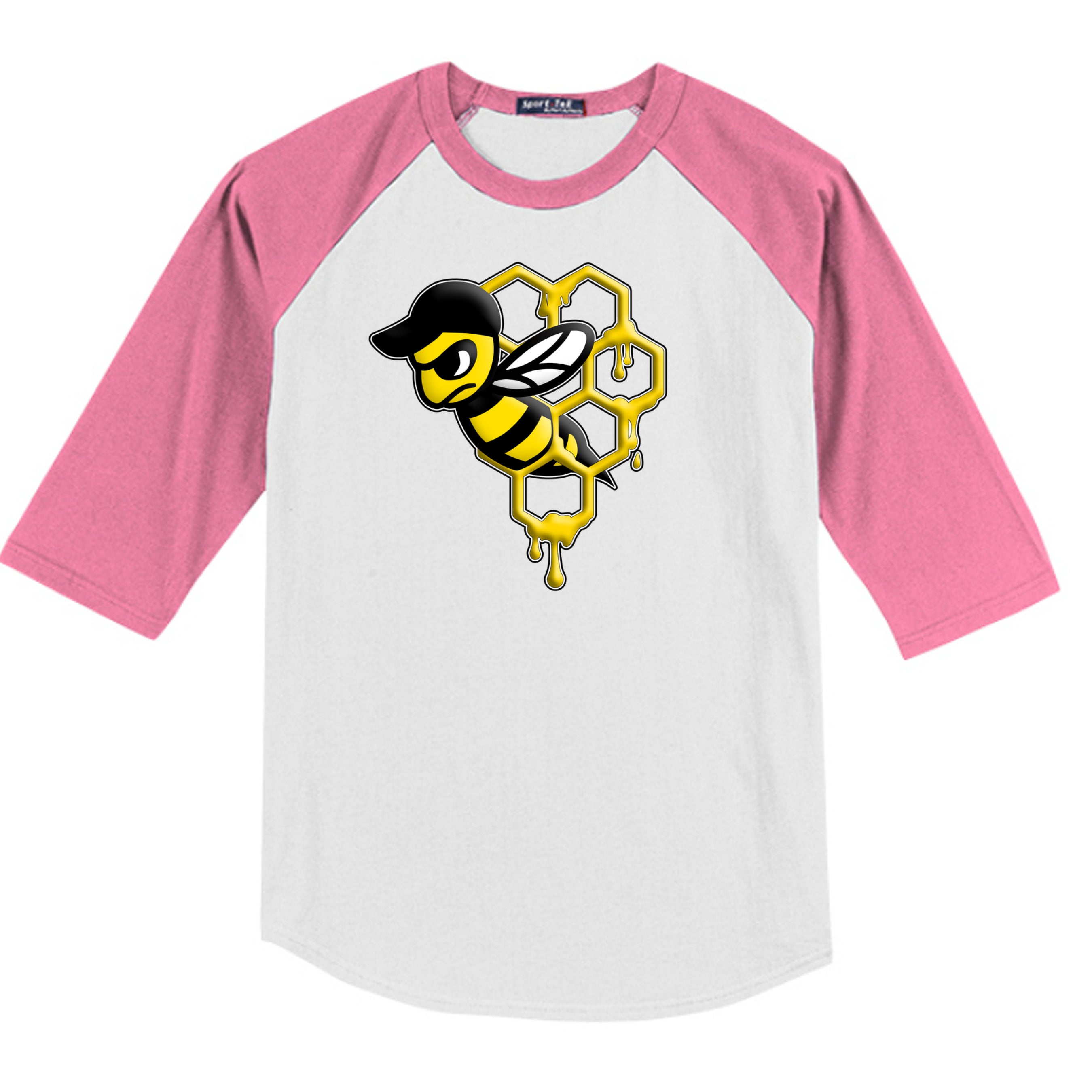 WHITE / BRIGHT PINK - YT200 - FRONT